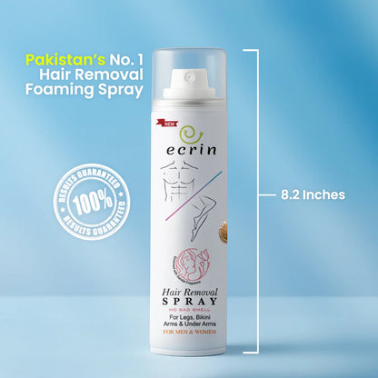 Ecrin Hair Removal Spray For Men & Women Pack of 2