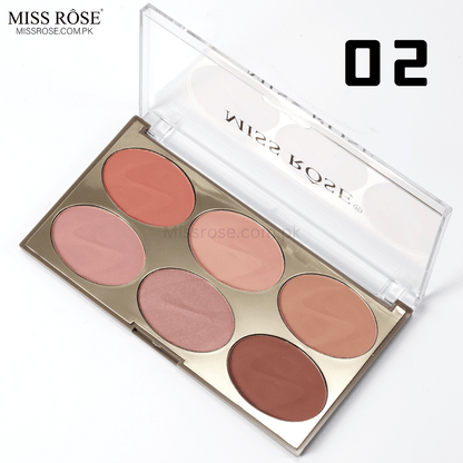 Miss Rose 6 Color Face Kit