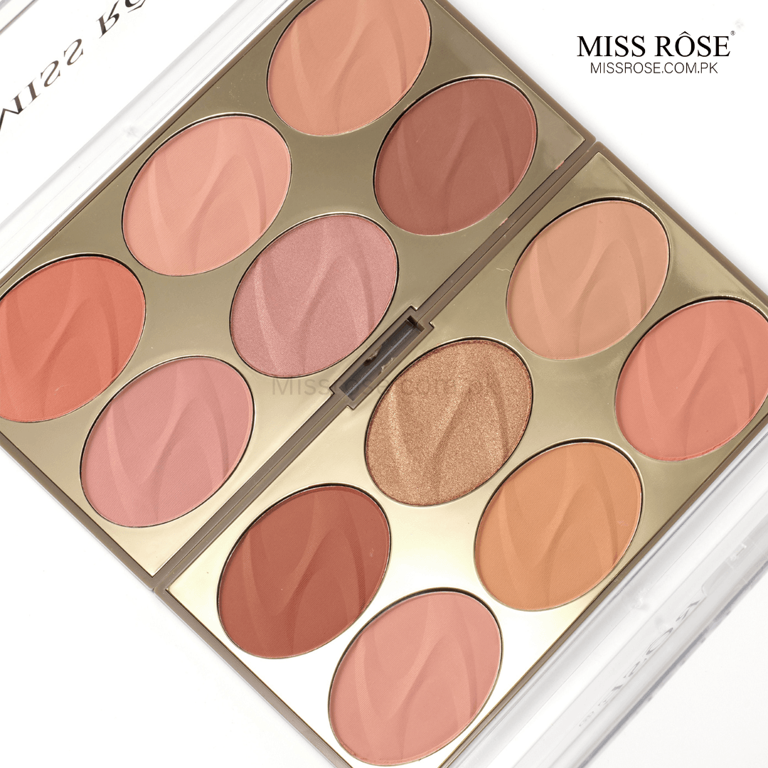 Miss Rose 6 Color Face Kit